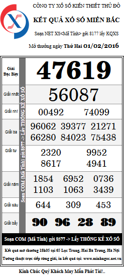 Vé dò Miền Bắc 6